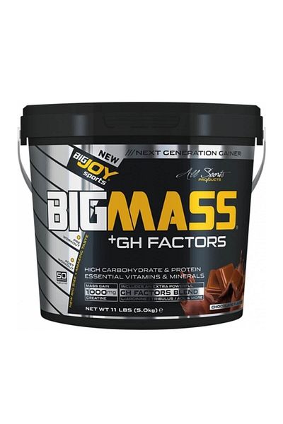 BİGJOY SPORT Bigjoy Big Mass Gainer - Chocolate Aroma, 5000 Gr
