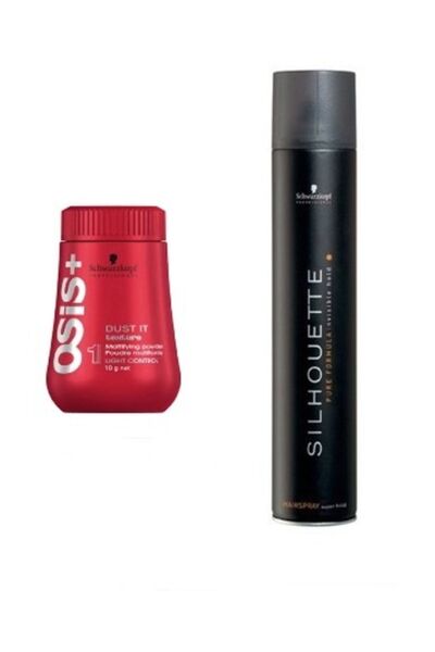 Osis Saç Şekillendirici Mat Pudra Wax 100 Ml + Silhouette Süper Tutucu Sprey ...