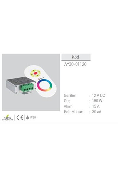 ACK Rgb Avize Kumandası Ay30-01120