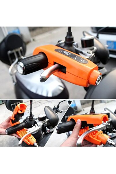 Zoli Motosiklet Kilidi Gidon Gaz Kavrama Güvenlik Kilidi