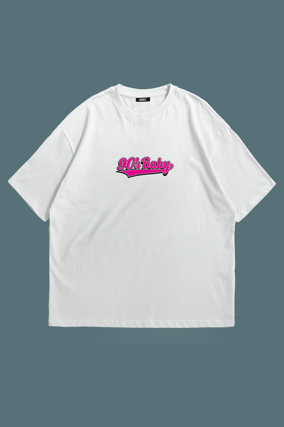 Grove Fashion 90s Baby Printed Unisex Oversize T-Shirt