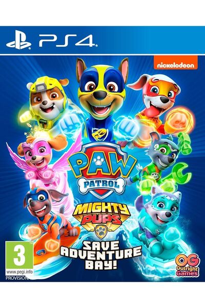 Sony Paw Patrol + Mighty Pups + Save Adventure Bay Ps4 Oyun