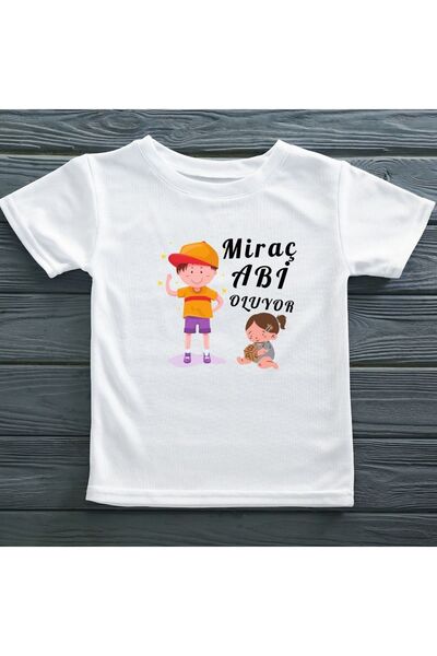 Asilcomkids Baby Girl Child T-Shirt Becoming a Brother