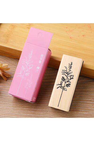 SF SCRAPBOOK KIRTASİYE سجل القصاصات، ختم خشبي عتيق لسكرابوكينغ - ختم طباعة خش...