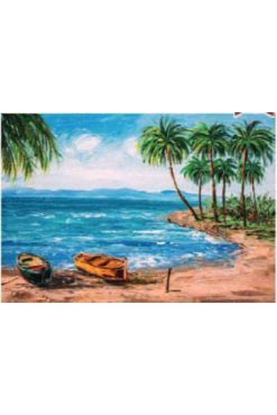 KESKİN COLOR Sharp 34*49 Tropical Island 500 Lc Deviation