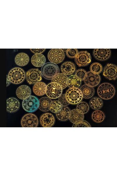 SF SCRAPBOOK KIRTASİYE 15 Parça Scrapbook / Bullet / Vintage Varaklı Sticker ...