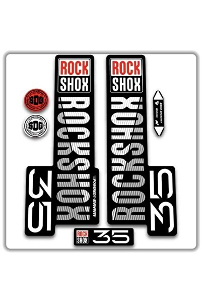 CUSTOM Rockshox 35 Fork Stickers 2020