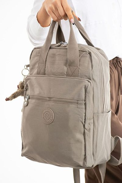Lifonbag Unisex Crinkle Fabric - Αδιάβροχο, Πολλαπλών Διαμερισμάτων Μεγάλο Μέγεθος Laptop School & Backpack