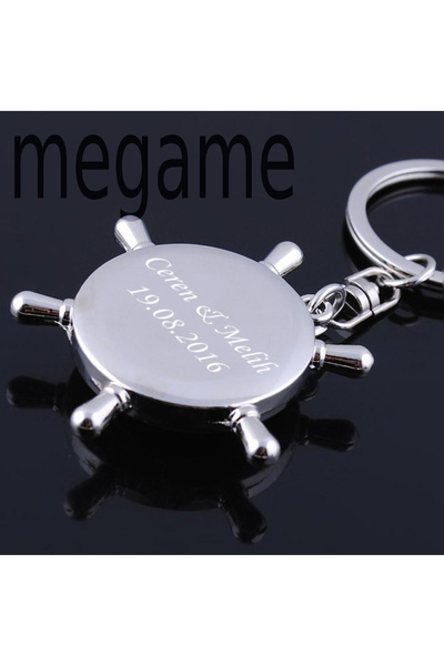 megame ANNELER Kişiye Özel Metal Pusula Anahtarlık ,özel isim baskılı , Kamp Yürüyüş Dağcılık Faydalı Araçlar