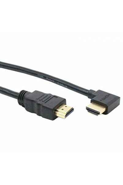 Platoon Siyah 1.5 m Hdmi L Kablo 90 Derece