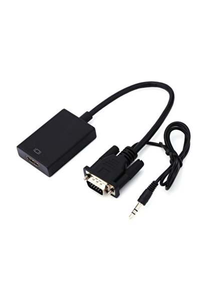 Platoon VGA to Hdmi Ses Çıkışlı VGA to HDMI VGA dan Hdmi vga hdmi dönüştürücü