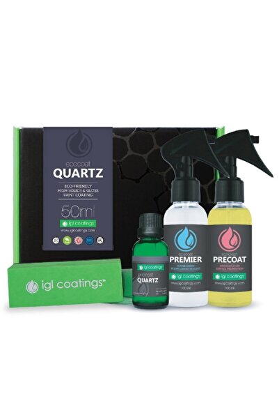 Genel Markalar İgl Ecocoat  Uyumlu  Quartz Kit Seramik Kaplama 50ml Oto Bakım...