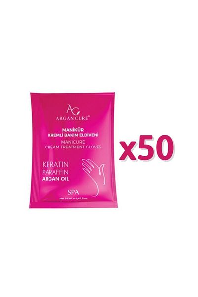 Argan Cure Manicure Care Gloves 50 Pieces