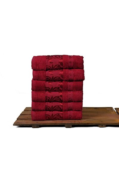 Mulberry Prosop din bambus, 100% organic, Set prosoape, 50x90 cm - Pachet 6, Premium, Ultra Moale, Decorativ
