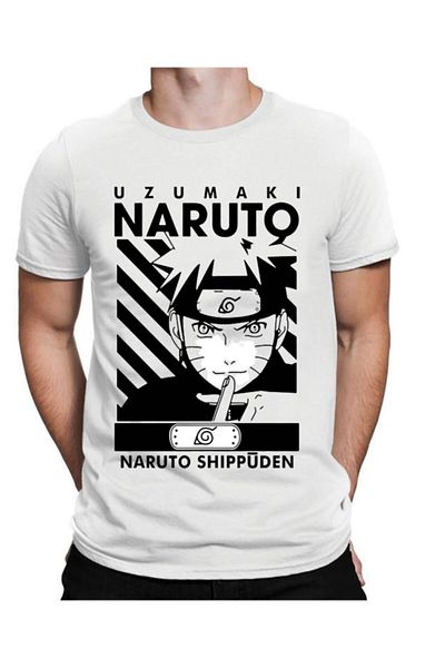 Kuzgunshop Naruto: Shippuuden Naruto Uzumaki Unisex Tshirt