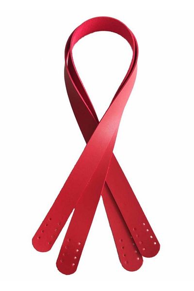 angel çanta aksesuar 70x2,4 Cm, ​​Piele Artificială Un singur Strat Culoare Roșu Mâner Dublu