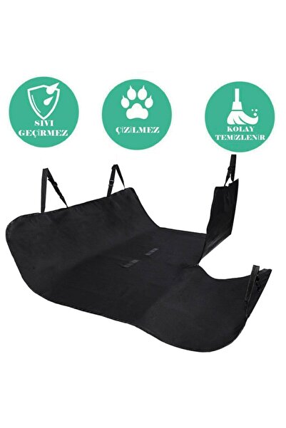 Luti Concept Oto Araba Arka Koltuk Evcil Hayvan Örtüsü Şilte Su Geçirmez Koruyucu Kedi Köpek Araç Koltuk Kılıfı