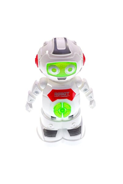 Genel Markalar Türkçe Konuşan Pilli Koruma Robotu - Kırmızı