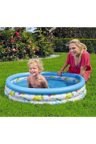 BESTWAY 51008 Model Patterned Children's Pool - 3 Sections, 102 Cm