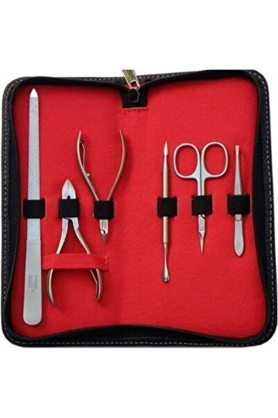 Solingen Star Manikür Pedikür Seti (siyah çantalı)