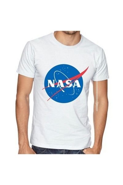 Kuzgunshop Μπλουζάκι Unisex με λογότυπο της NASA