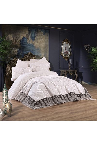 Çeyiz Bahçesi Başak 9 Piece Dowry Bridal Set