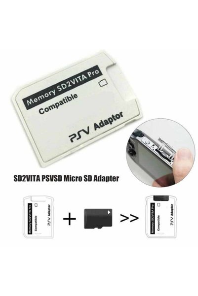 Generic Brand Sony Ps Vita Memory Card Converter Sd2vita Adapter Micro Sd Card Converter Vita Card