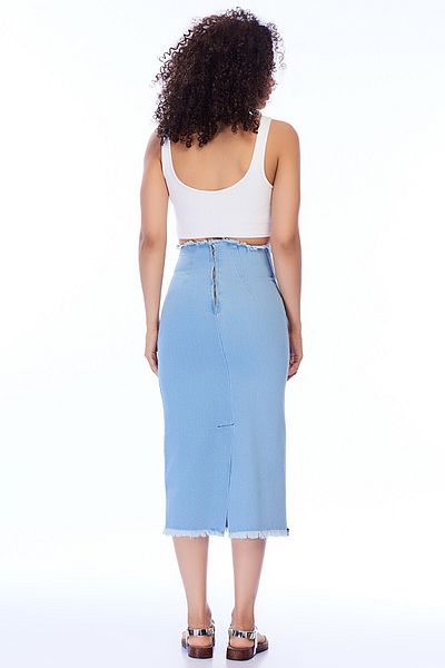 Pitti Fustă de damă Ice Blue 20942