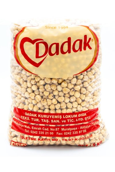 Dadak Lokum ve Kuruyemiş Fındık [5 Kg]