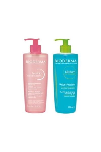 Bioderma عبوة عرض خاصة: سيبيوم جل موسانت 500 مل وسينسيبيو جل موسانت 500 مل