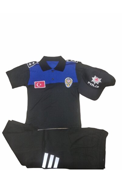 Sevimli Çocuk Polis Kıyafeti