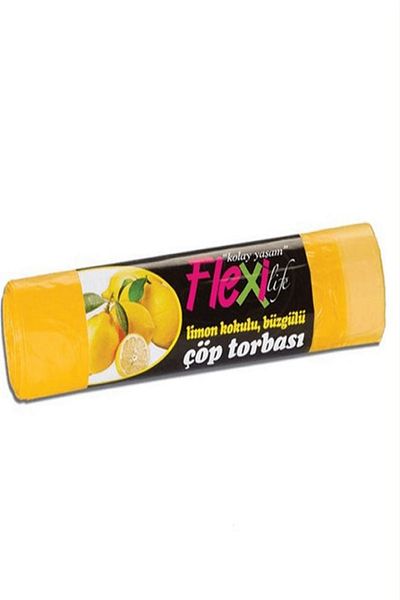 Flexi Garbage Bag Drawstring 65*70 Large Size Lemon Scented