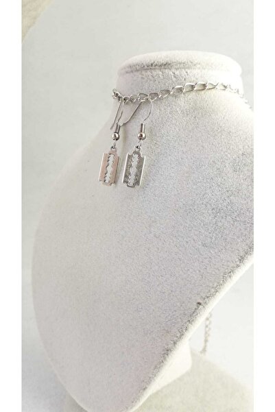 Fugusugu الحلاقة حافة القوطية الأقراط