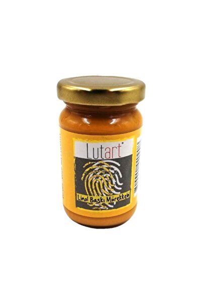 Lutart Su Bazlı Linol Baskı Mürekkebi 100 ml Sarı