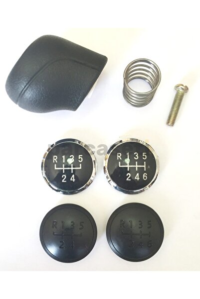 Genel Markalar Vites Topuzu 5 + 6 İlerı 2 Krom 2 Sıyah Numarator Ile Volkswag...