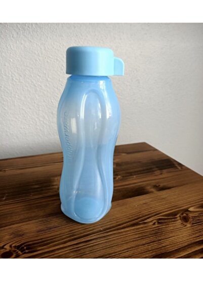 Tupperware لون الزجاجة الزرقاء البيئية