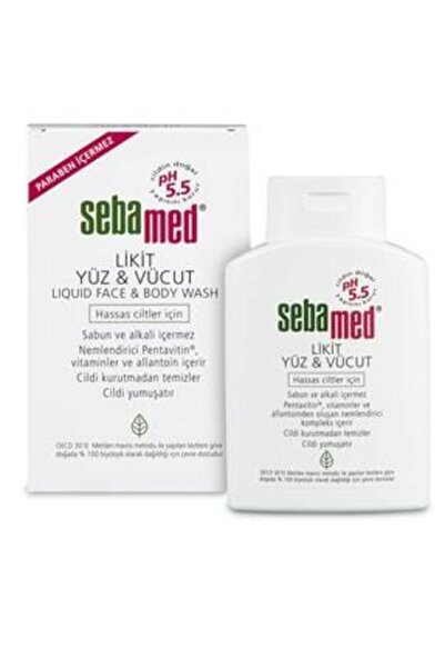 Sebamed Face Body 200ml Liquid Face & Body Cleanser