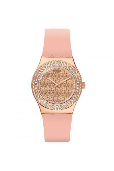 Swatch Pink Confusion Wristwatch Ylg140