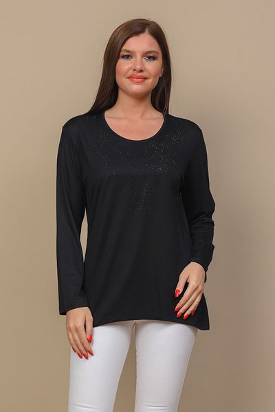 TUSSE بلوزة فيسكوز نسائية مقاس كبير