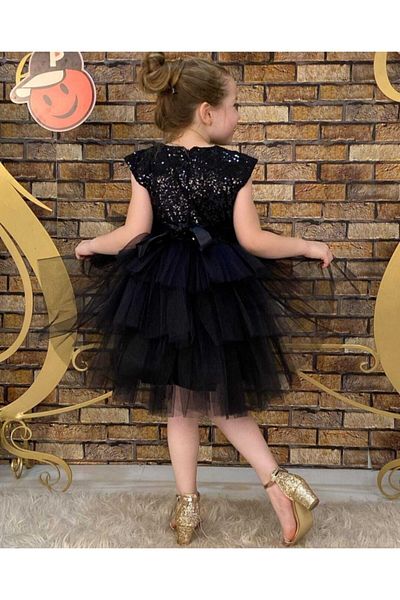 Pumpido Black Tutu Children's Dress