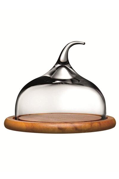 Paşabahçe 18447 Serve El İmalatı Cam Kapaklı Servis Tabağı