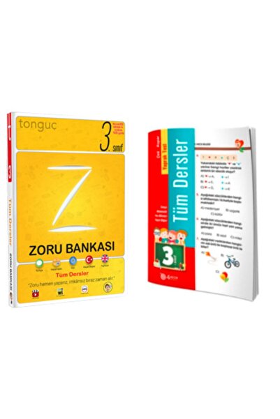 Tonguç Yayınları Tonguç 3. Sınıf Tüm Dersler Zoru Bankası
