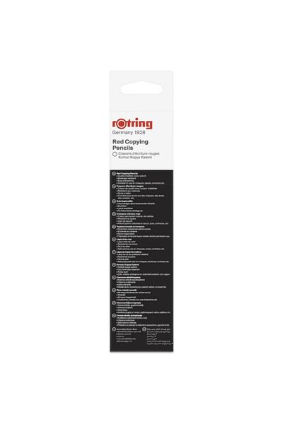 Rotring قلم نسخ أحمر من Prly