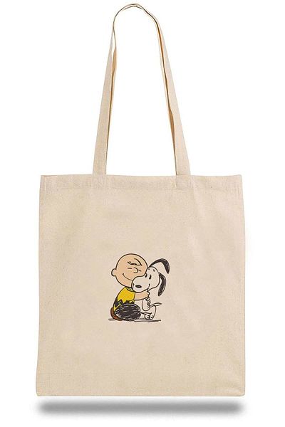 QIVI Geantă de stofa Snoopy și prietenii