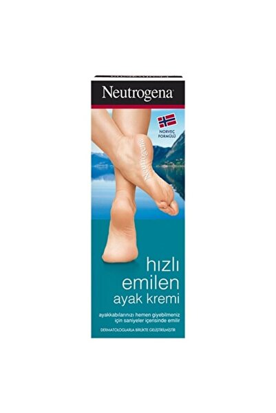 Neutrogena كريم القدم بالتركيبة النرويجية سريع الامتصاص 100 مل
