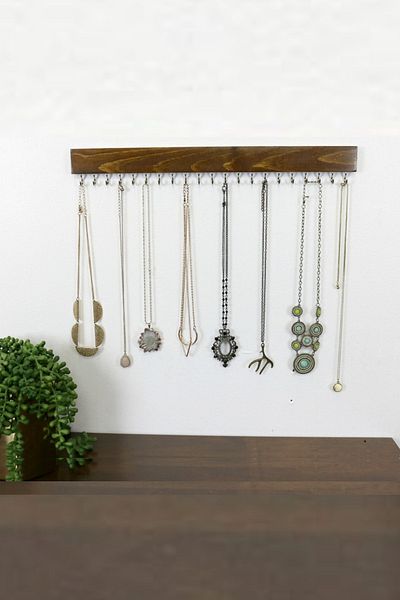 Alyones Wall Necklace Holder, Jewelry Organizer