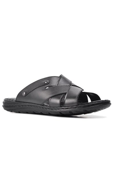 Classter 912 Ανδρικές Παντόφλες Ανατομικές από Γνήσιο Δέρμα