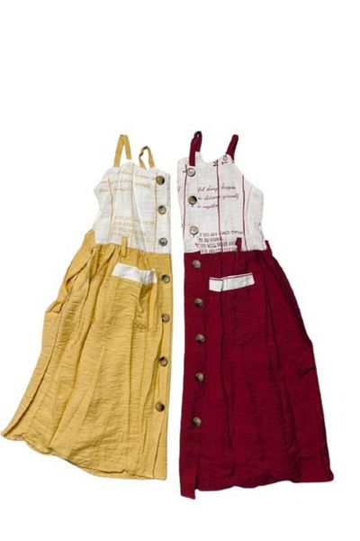 DG AURA Girl's Dress with Straps
