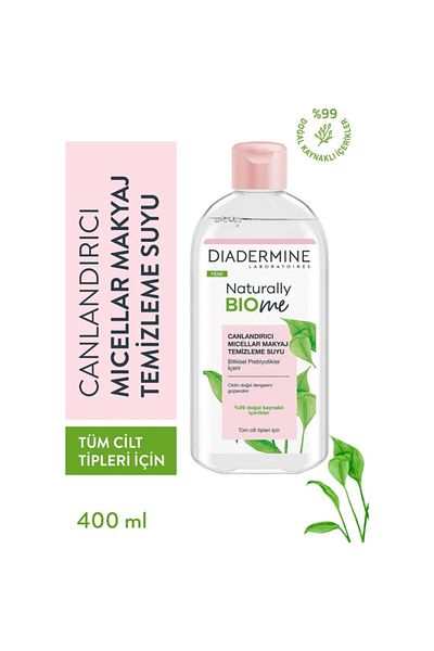 Diadermine Naturally Bio Me Refreshing Micellar Make-up Cleansing Water 400 Ml