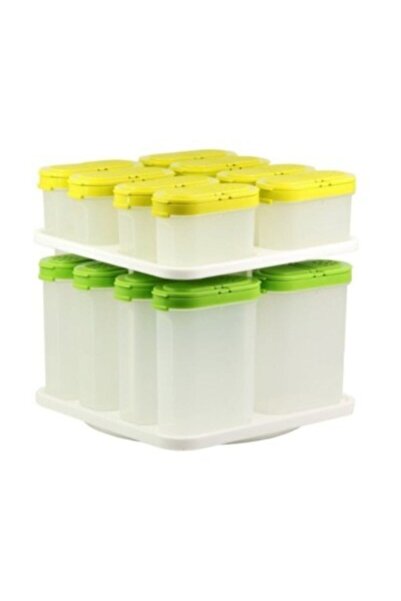 Tupperware Spice Pot Set (8 X 120 Ml - 8 X 270 Ml) Tamsanagöre